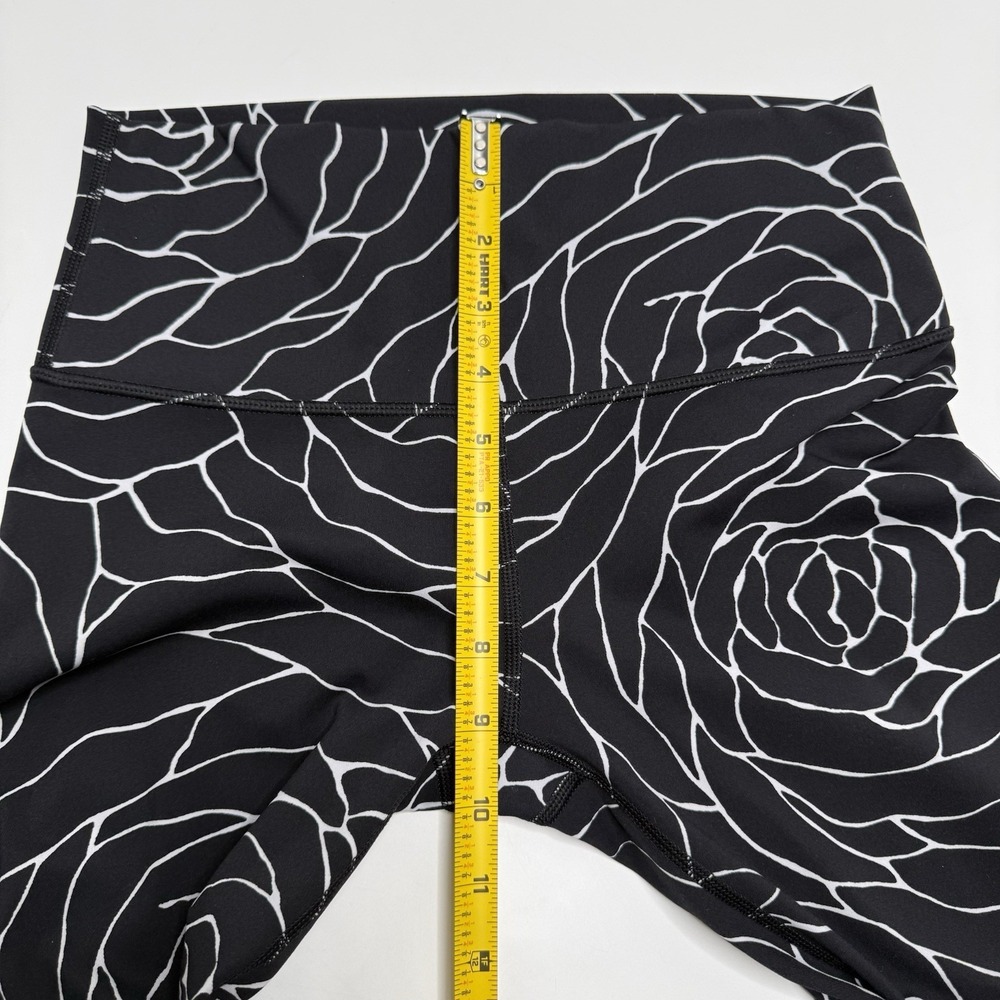 Lululemon Wunder Under Radiate‎ Rose Alpine Leggings Full-on Luxtreme Sz 6 Black - Picture 7 of 13